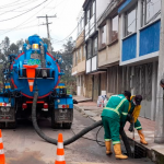 EAAAZ realiza mantenimiento en sumideros y alcantarillas