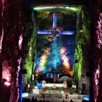 En Catedral de Sal se vivio la fe del Domingo de Ramos a 180 metros de profundidad