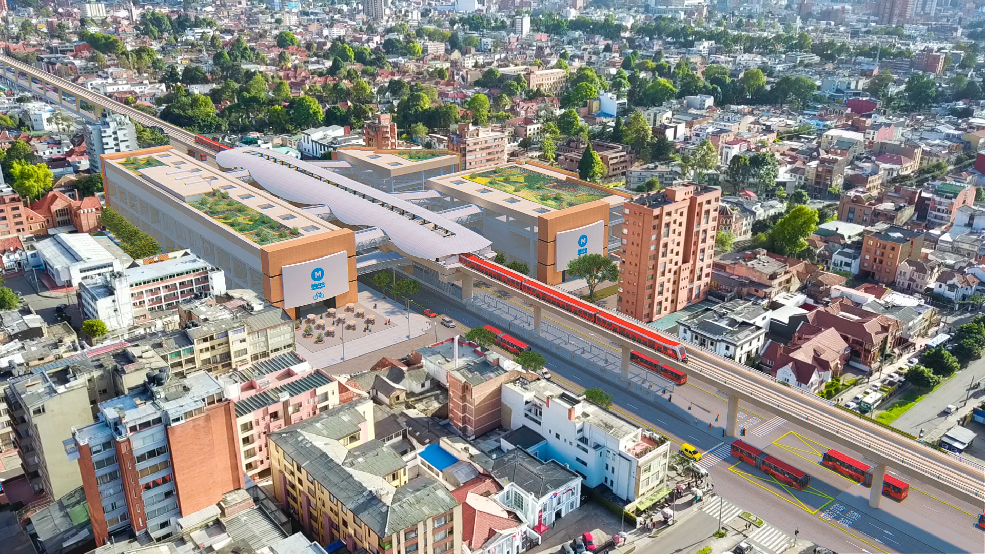 Hasta la calle 200 llegaria la primera linea del Metro o.1