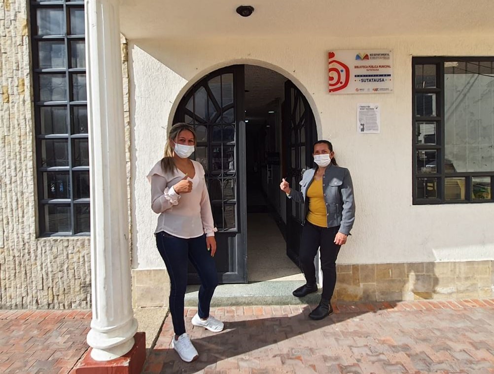 Las diferentes sedes de la Biblioteca Publica de Sutatausa ofrecen servicios presenciales