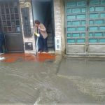 Se presentaron inundaciones en Zipaquira la tarde de hoy0