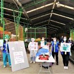 Actividades de sensibilizacion contra el covid 19 en Chia