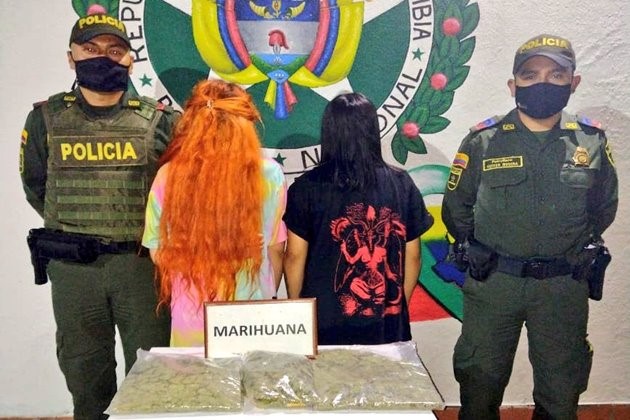 Capturan a mujeres por presunta venta de marihuana en Zipaquira