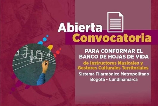 Convocatoria para la Orquesta Filarmonica 3