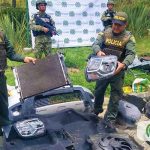 En Cundinamarca ubicado desguazadero de vehiculos