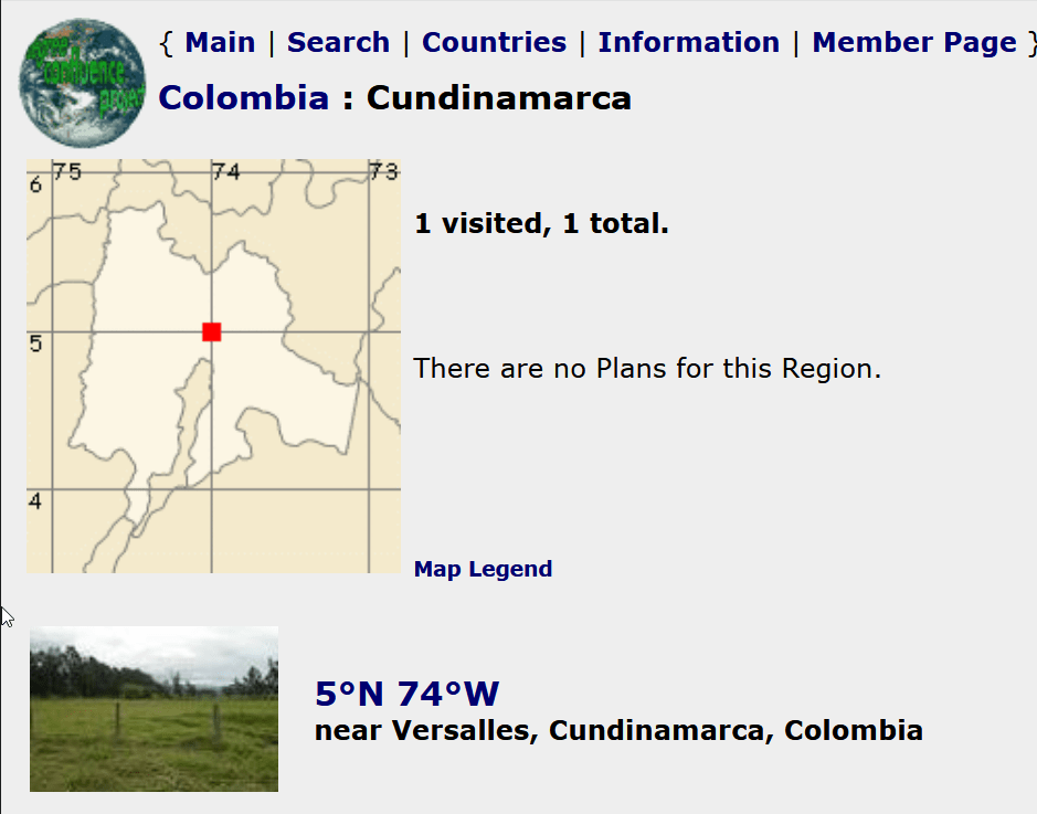 Mapa confluence org