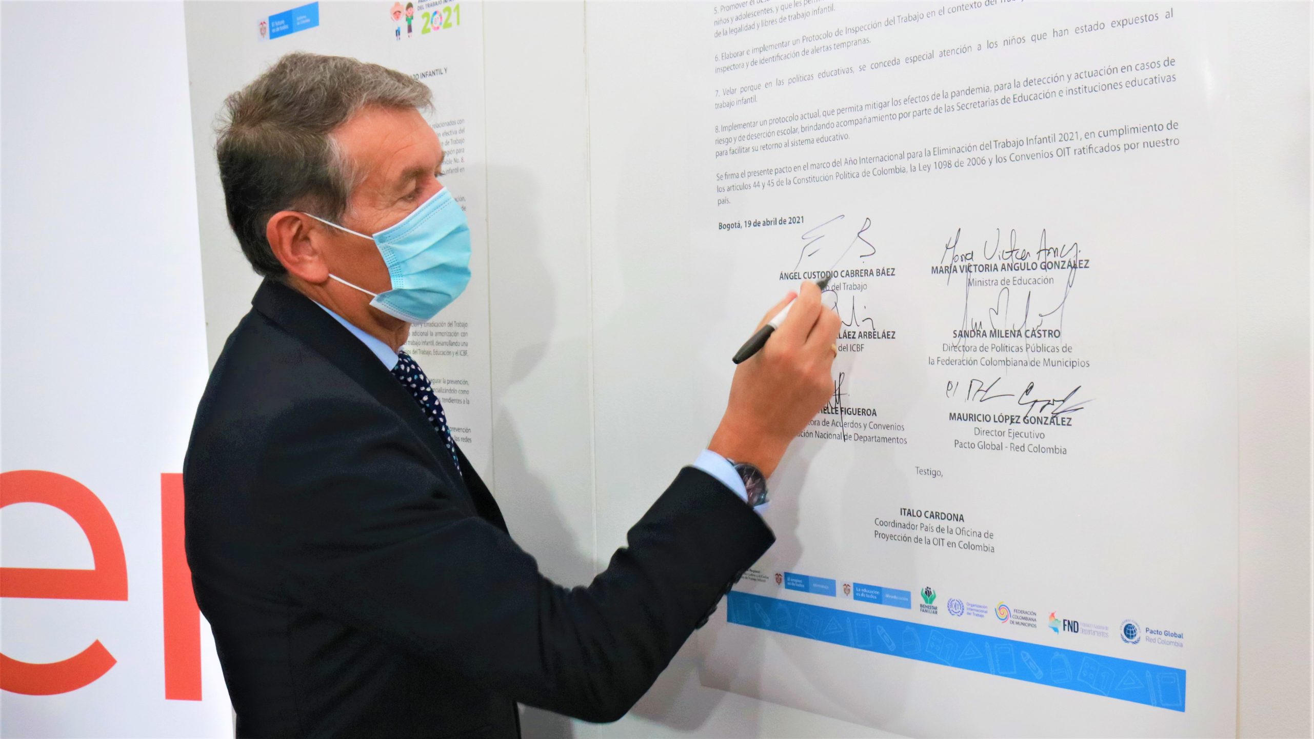 Suscrito compromiso para redoblar esfuerzos contra el trabajo infantil scaled