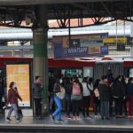 Transmilenio lleno en pleno tercer pico de contagios
