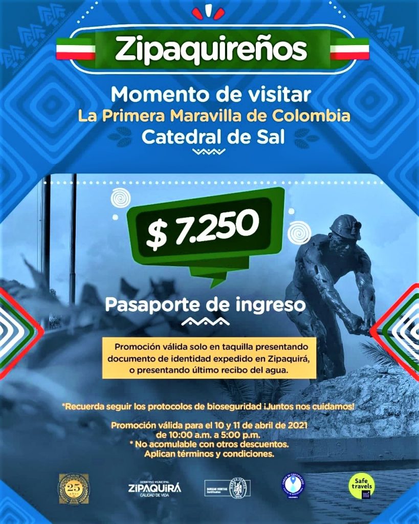 Zipaquirenos es el momento de visitar Catedral de Sal por tan solo 7250 1