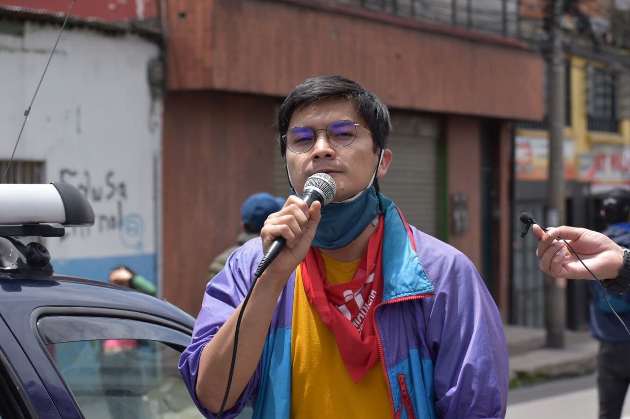 Donde esta la Alcaldia de Zipaquira ayudando con la convivencia manifestante
