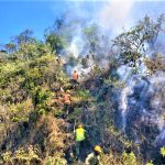 Ejercito Nacional apoyo mitigacion de incendio en Fosca