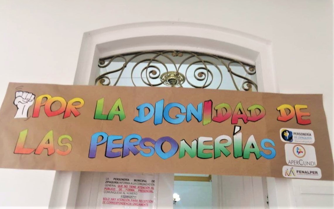 Personeria de Zipaquira se une a Apercundi para exigir garantias a sus labores 2