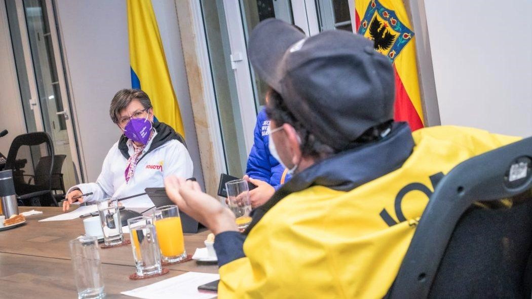 Se logra levantar el bloqueo de volquetas en la region Bogota Cundinamarca