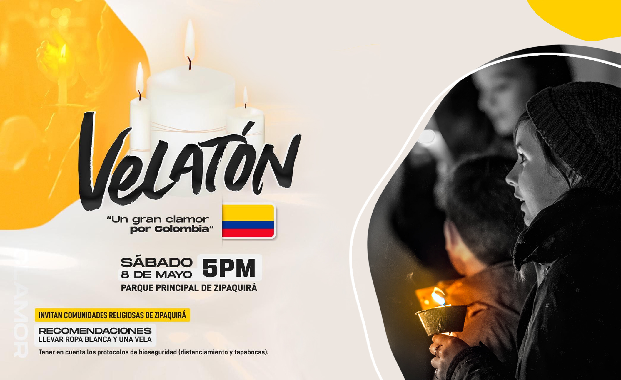 Velaton Un Gran Clamor por Colombia.