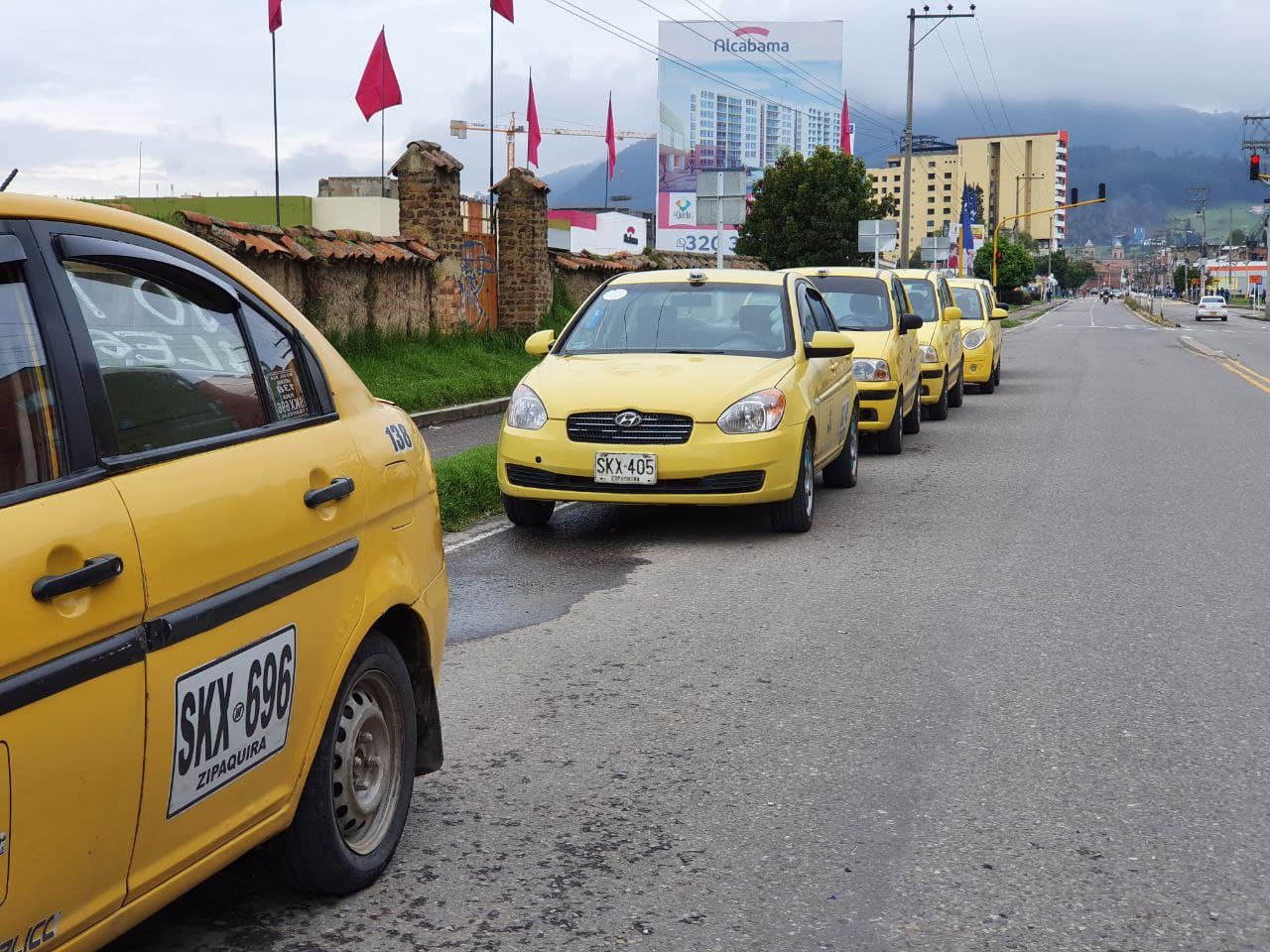 Vias cerradas hoy 5 de mayo en Sabana Centro y Cundinamarca