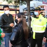 Control migratorio en el espacio publico de Zipaquira