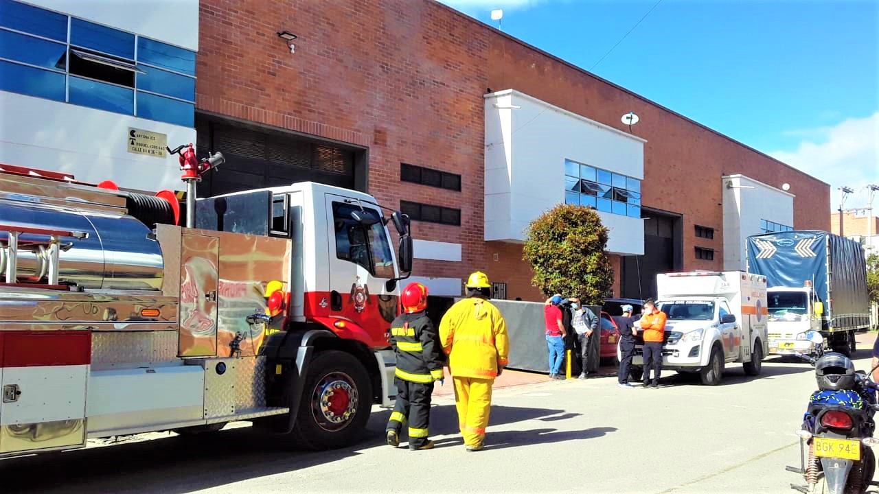 Fallece prensado operario de una empresa de cartones y troquelados en Zipaquira1