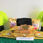 Incautan varias libras de marihuana en el transporte publico