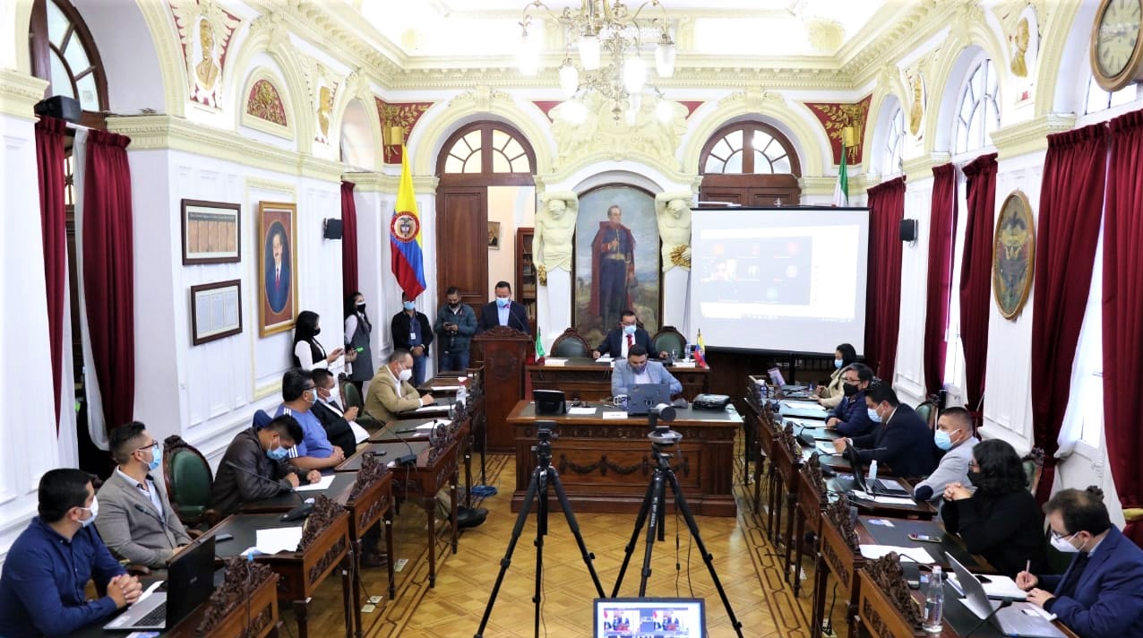 Instaladas sesiones del Concejo de Zipaquira en su segundo periodo ordinario de 2021