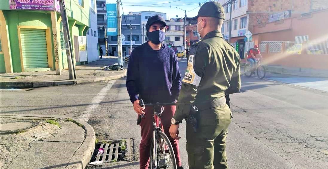 La POLFA desarrollo campana de prevencion de hurto a bicicletas 1 2