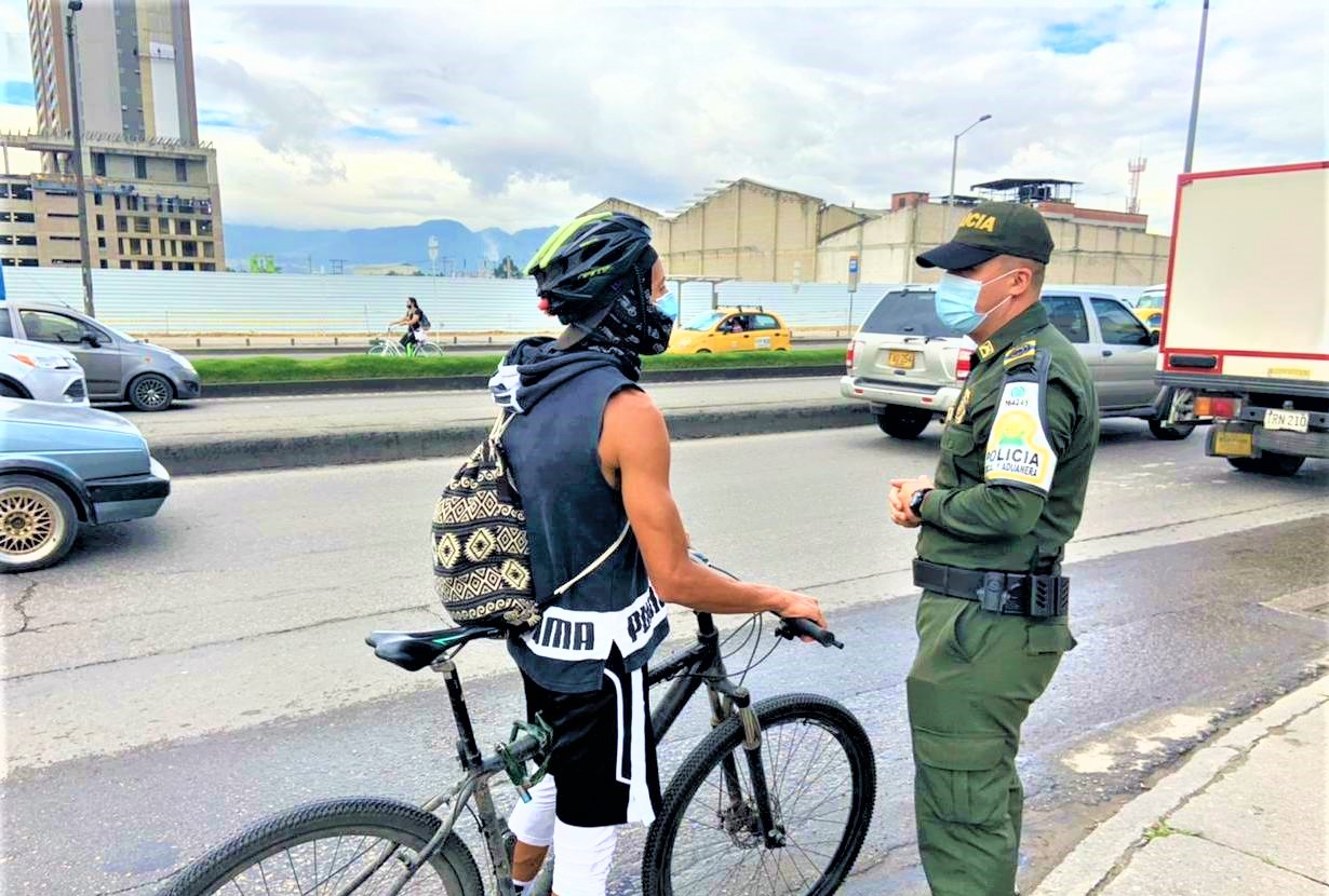 La POLFA desarrollo campana de prevencion de hurto a bicicletas