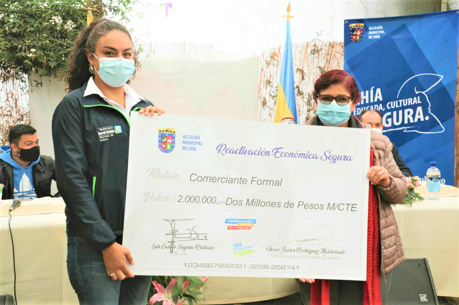 Chia sigue apoyando la reactivacion del sector comercio afectado por pandemia