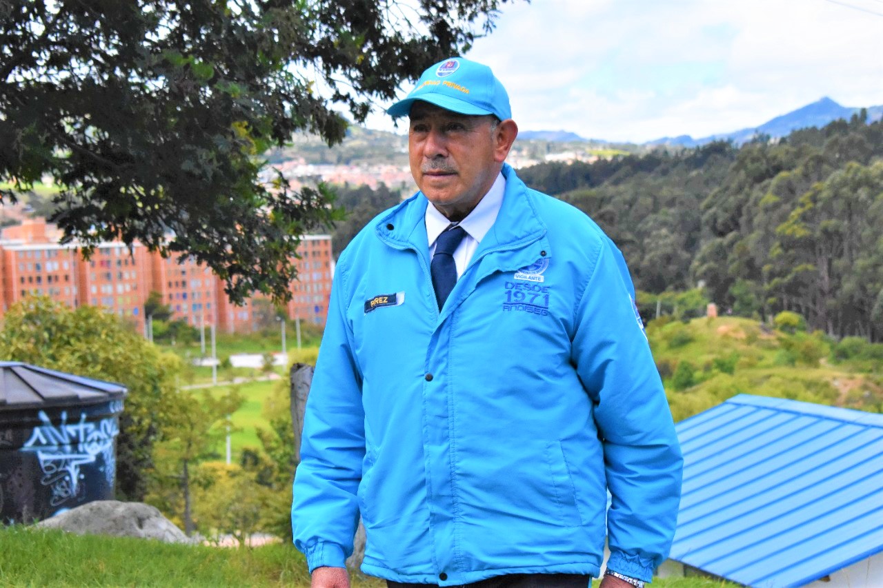 Don Juan Angel Perez el guarda que suena con el matrimonio