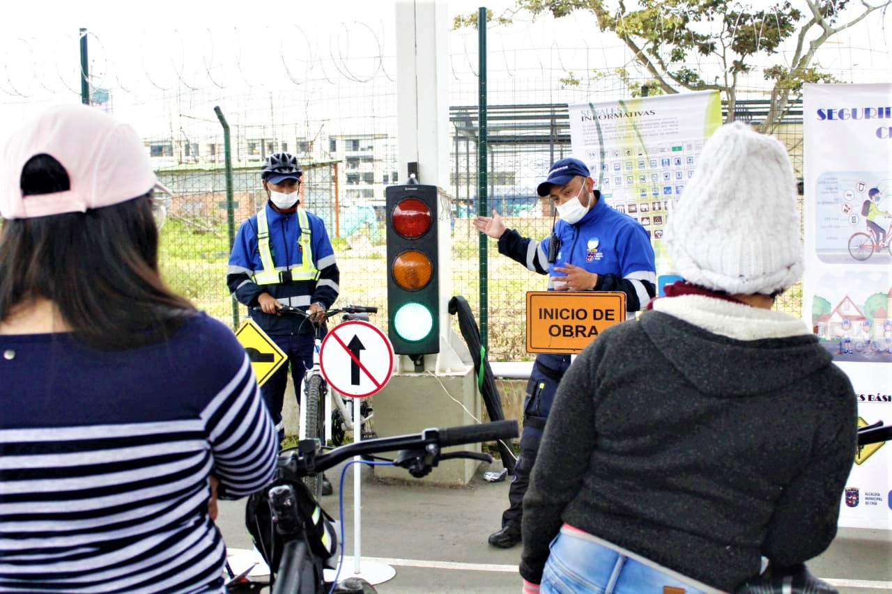 En Chia la movilidad vial y segura es fundamental para la Administracion