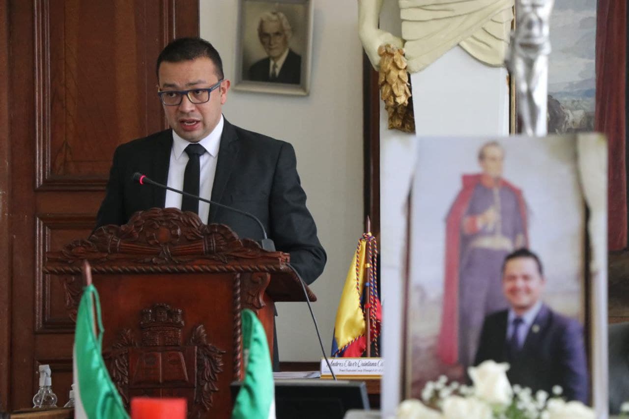 En Sesion especial el Concejo de Zipaquira deplora el fallecimiento del Concejal Freddy Garcia