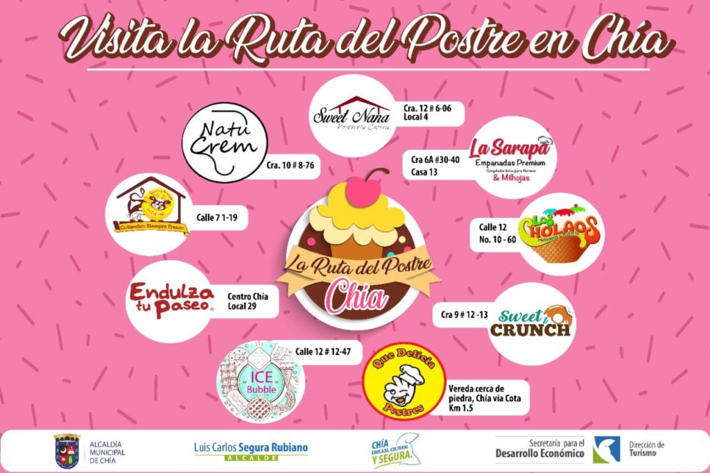 La Ruta del Postre en Chia Info