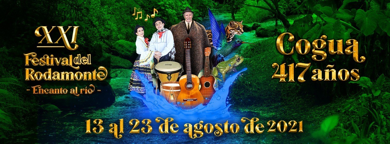 A partir de este viernes 13 de agosto Cogua celebra la vigesima primera version del Festival del Rodamonte esta vez en homenaje al rio Neusa.