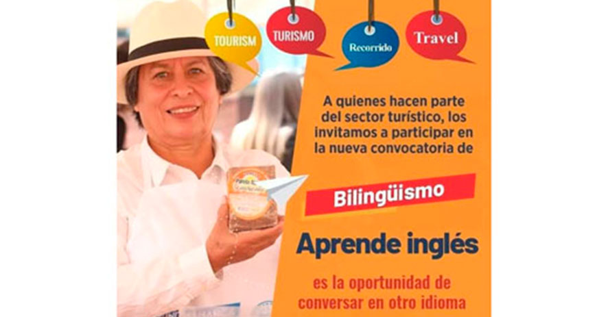 Actores del sector turistico podran aplicar a la convocatoria de bilinguismo con el SENAp