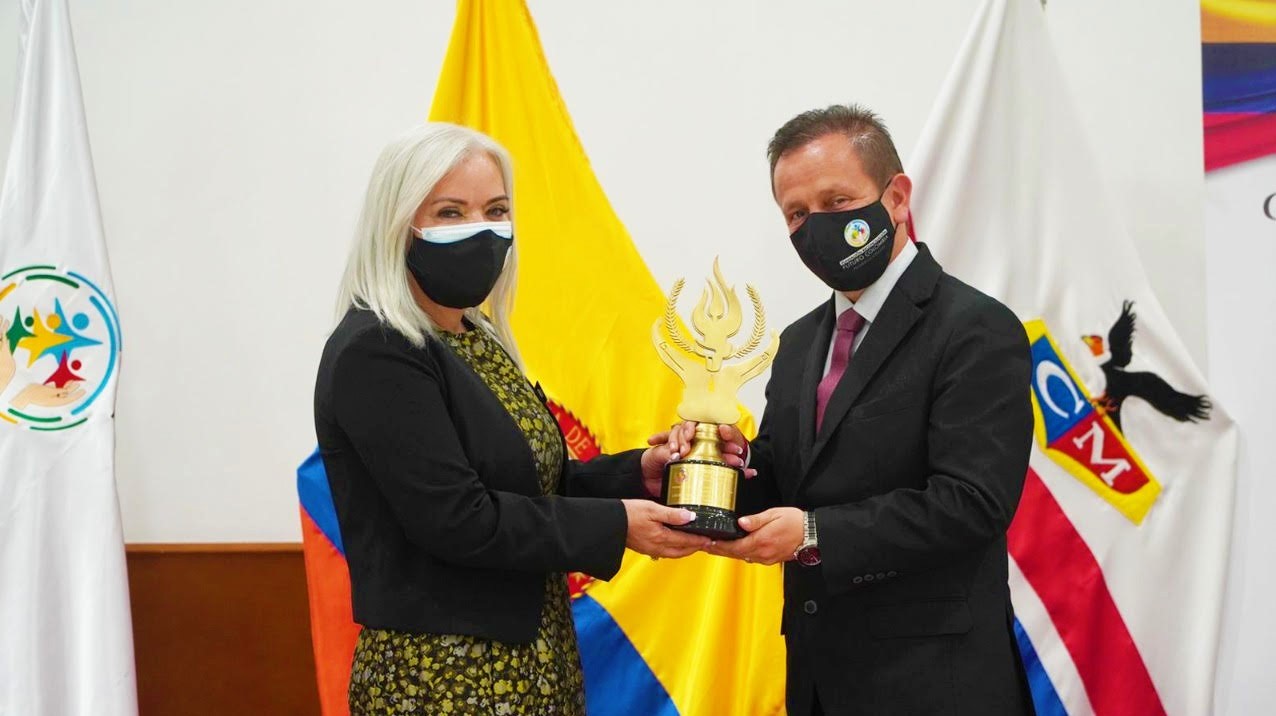 Alcalde de Sopo es Orgullo de Colombia 2021