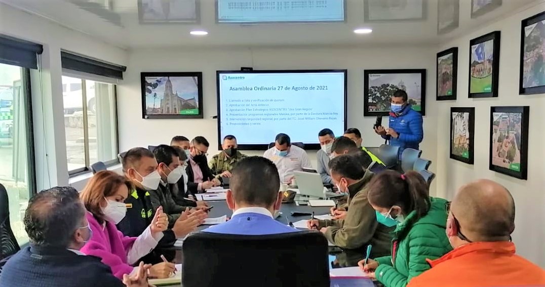 Alcaldes de Sabana Centro establecen acciones contra la delincuencia