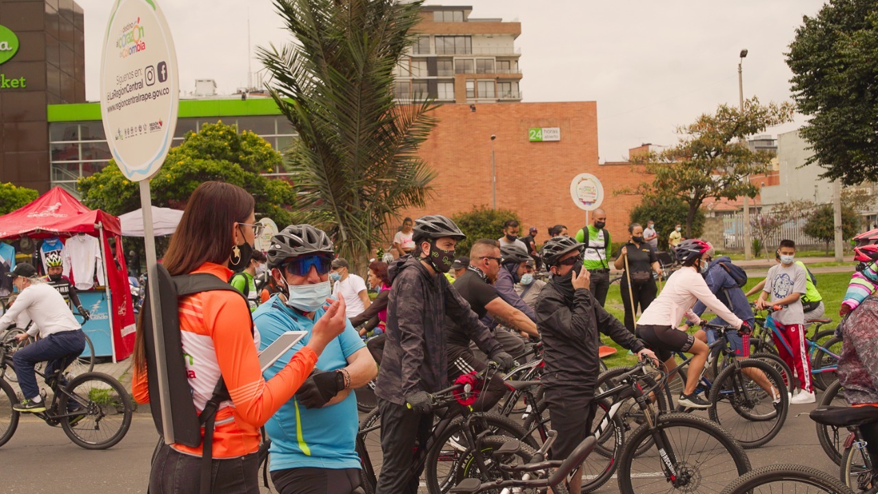 Circuito bicibogota region en la reactivacion economica y turistica del centro del pais