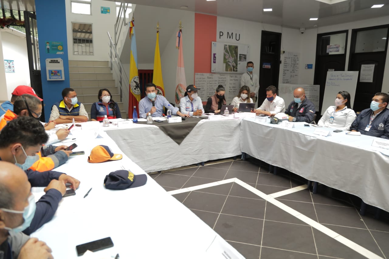 Cundinamarca destina 10.100 millones para atender la emergencia en Guayabetal 2