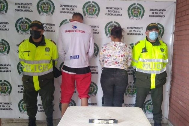 En Facatativa capturados pareja de venezolanos por el intento de hurto a un cajero rotated