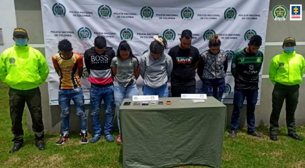 Judicializan extranjeros que presuntamente se dedicaban al trafico de drogas en Cundinamarca