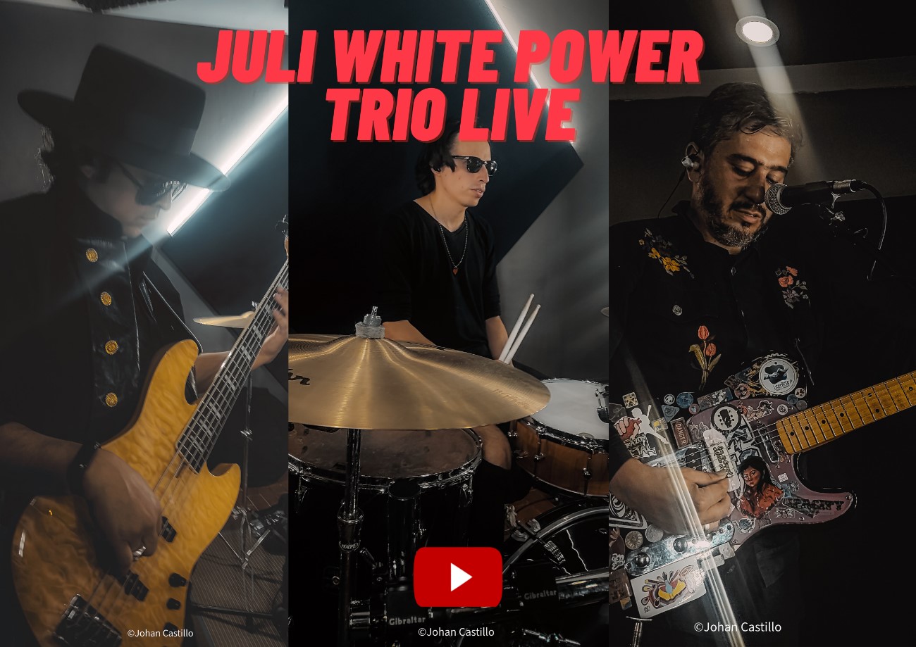 Juli White el cantautor zipaquireno que construye socialmente a traves de la musica