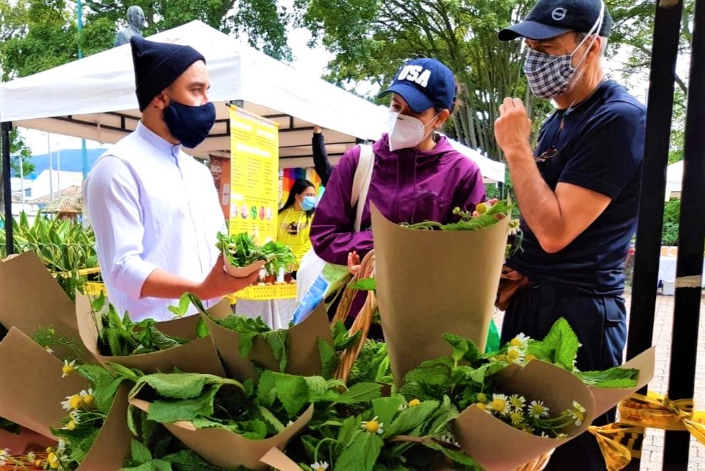 Mercaton campesino en Cajica
