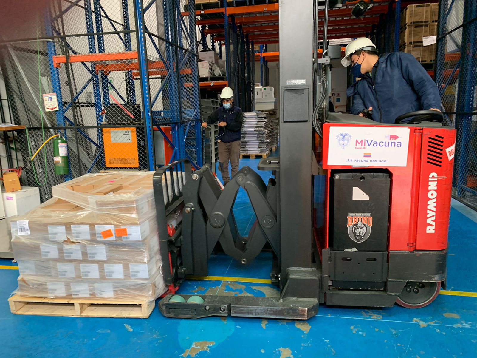 Arribaron 689.220 vacunas de Moderna para aplicacion de segundas dosis