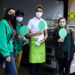 Jornada de sensibilizacion ambiental en el comercio de Zipaquira