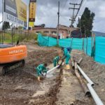 Obras realizadas por la EAAAZ para mejorar las redes de acueducto y alcantarillado en Zipaquira 2