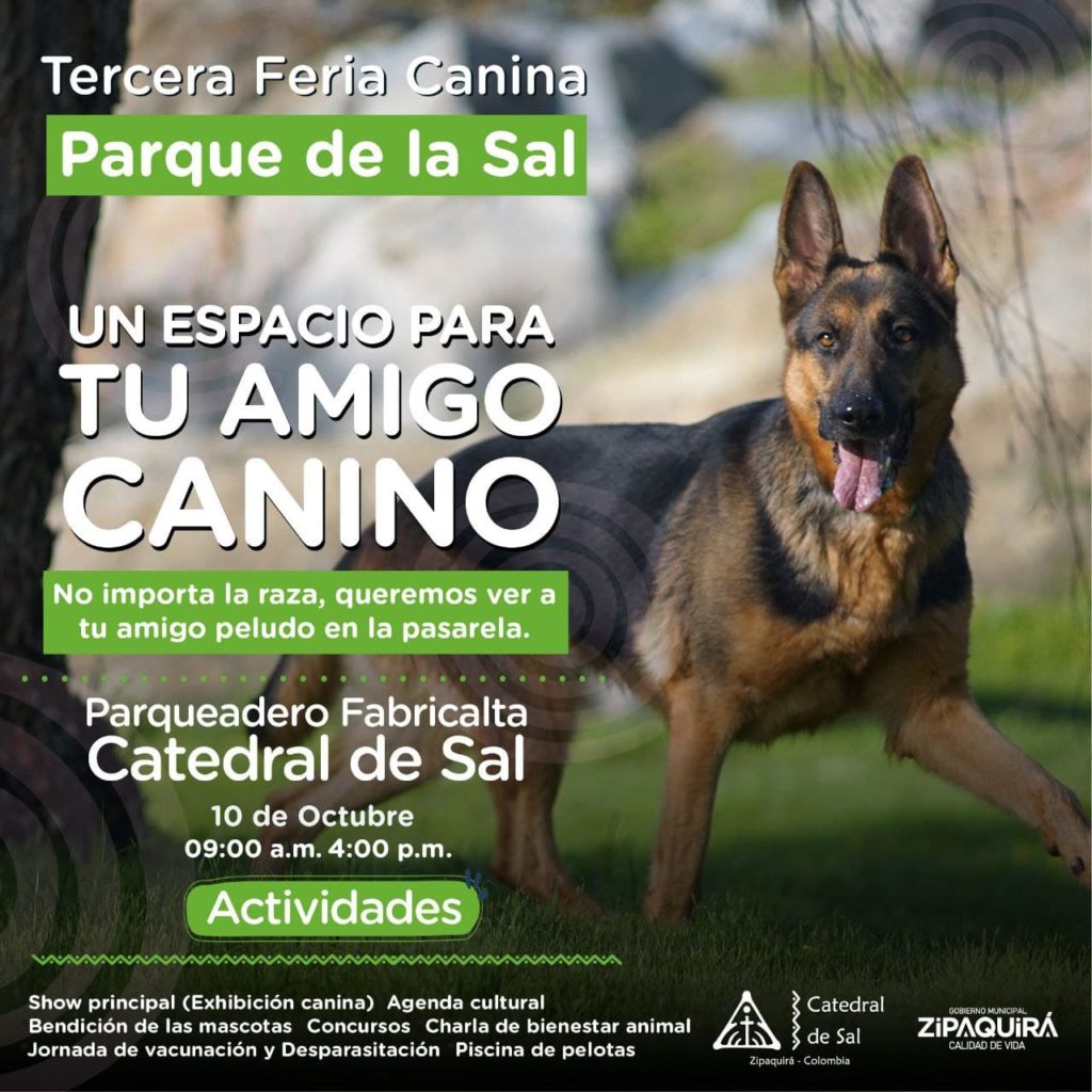 Tercera Feria Canina en Parque de la Sal