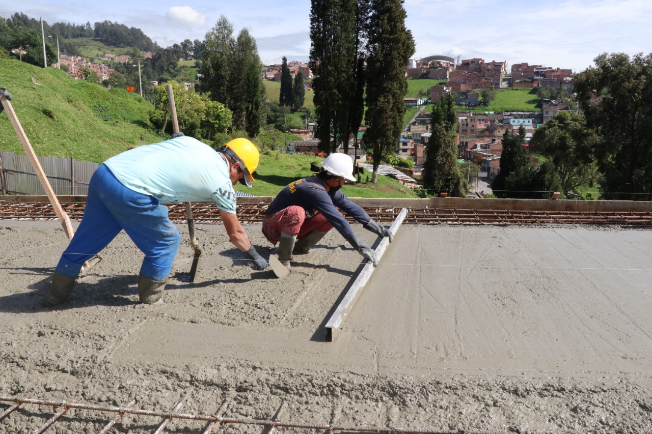 Avanza la construccion del tanque de succion del sector Terraplen en Zipaquira 3