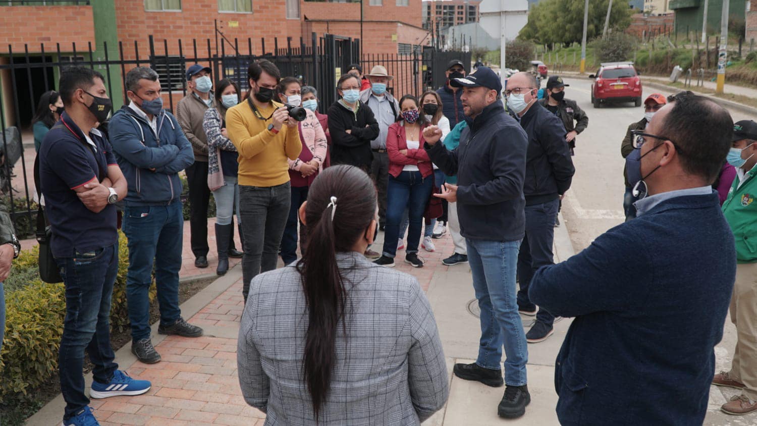 Compromisos de la Alcaldia de Zipaquira para mejorar el tramo vial del Sector La Arboleda 2