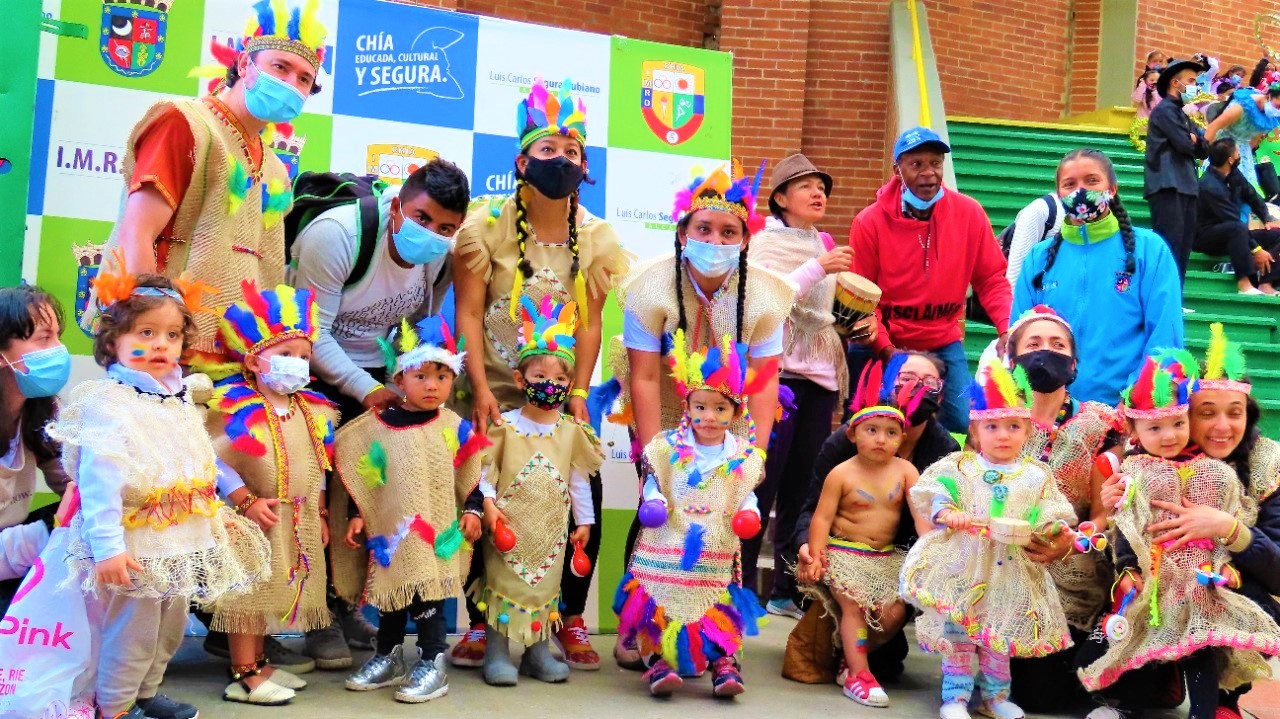 Gran talento se evidencio en el XIV Festival de Rondas Infantiles del IMRD Chia