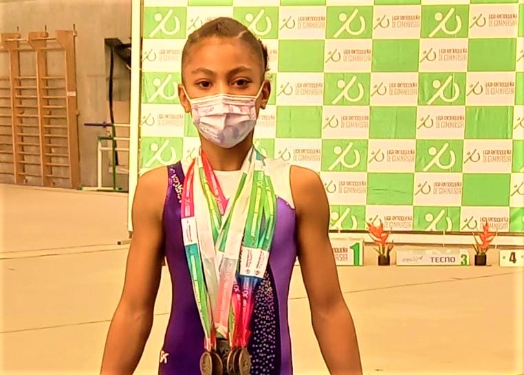 Helena Mollica clasifico a Sudamericano de Gimnasia Artistica