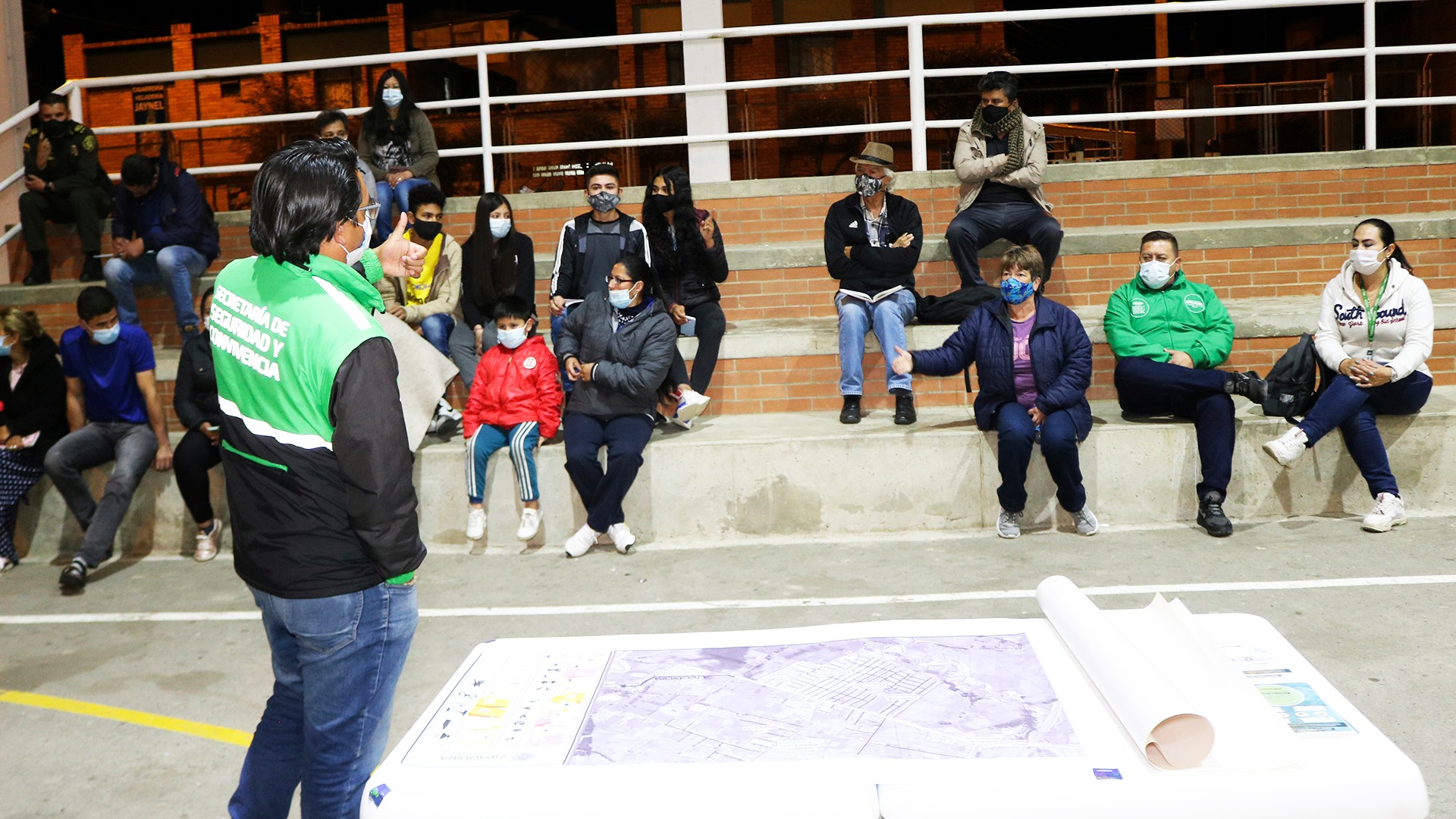 Resultados positivos deja la Cartografia Social para la Seguridad en Zipaquira