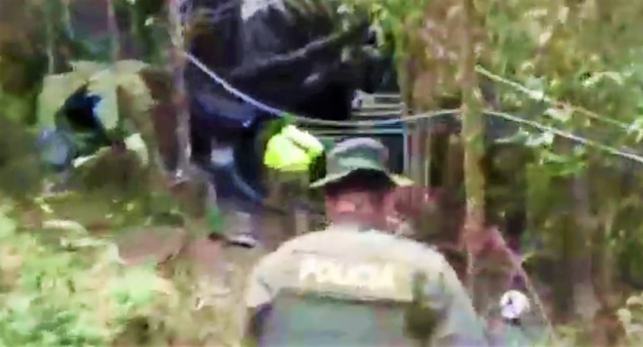Destruido laboratorio de cocaina en Ubala